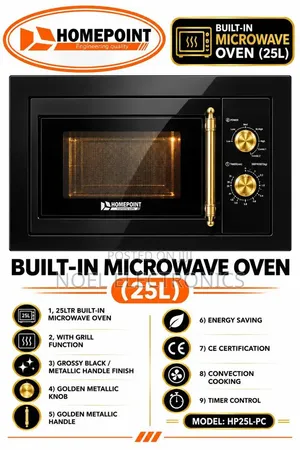 Homepoint 25 Litres Built-in Microwave Oven (Hp25l-PC)
