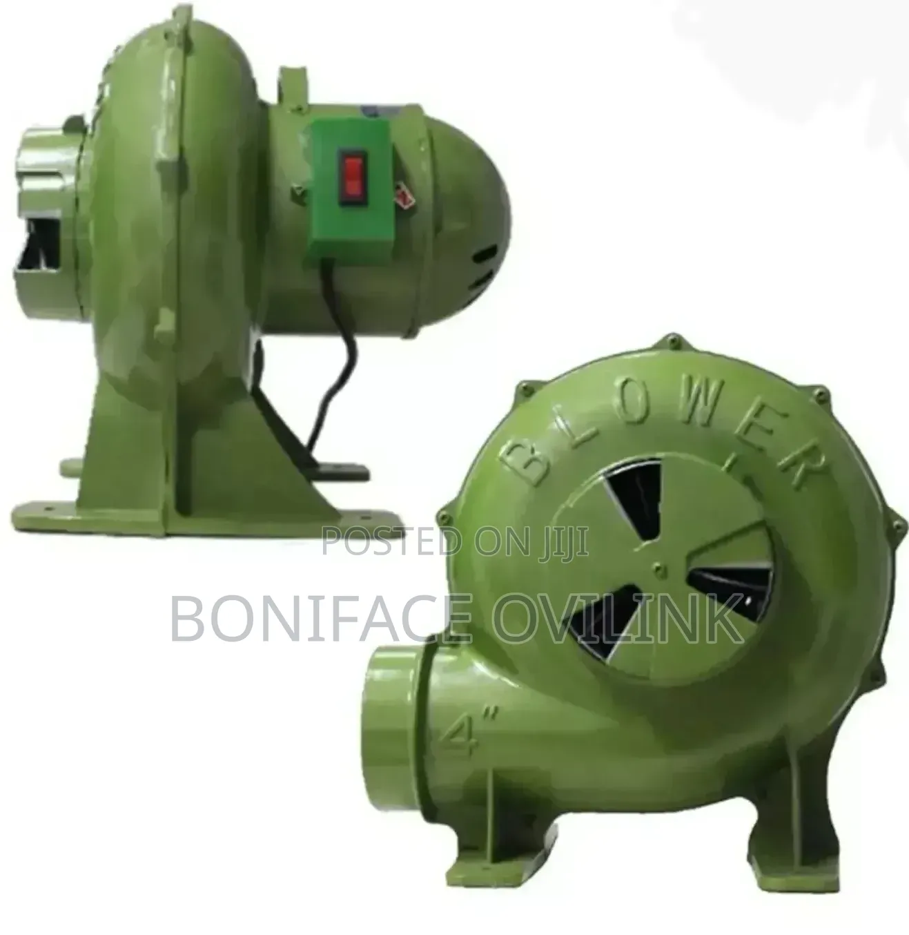 100CFM–230CFM 250W US-Style Electric Centrifugal Air Blower
