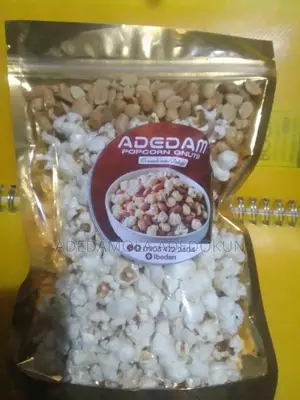 Adedam Popgnut(Fresh Popcorn & Groundnut Snack Pack — Office & Event