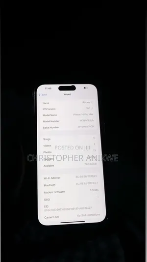 Apple iPhone 14 Pro Max 256 GB Black