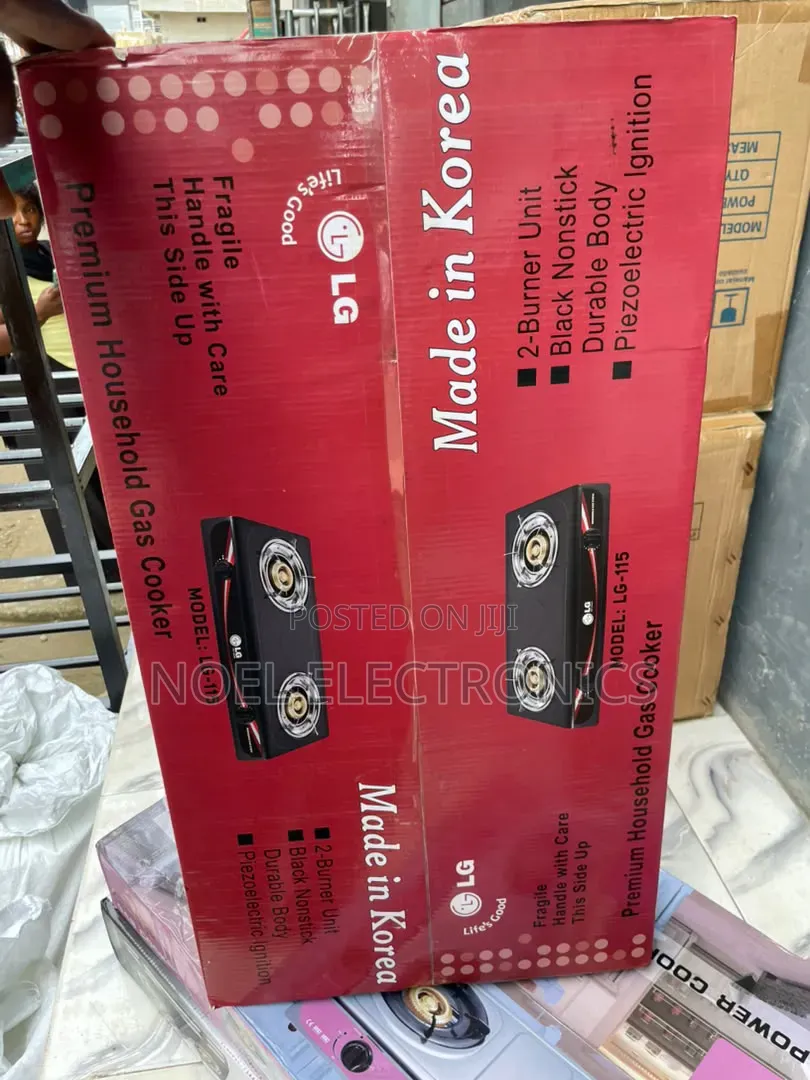 LG Two Burner Table Gas Cooker