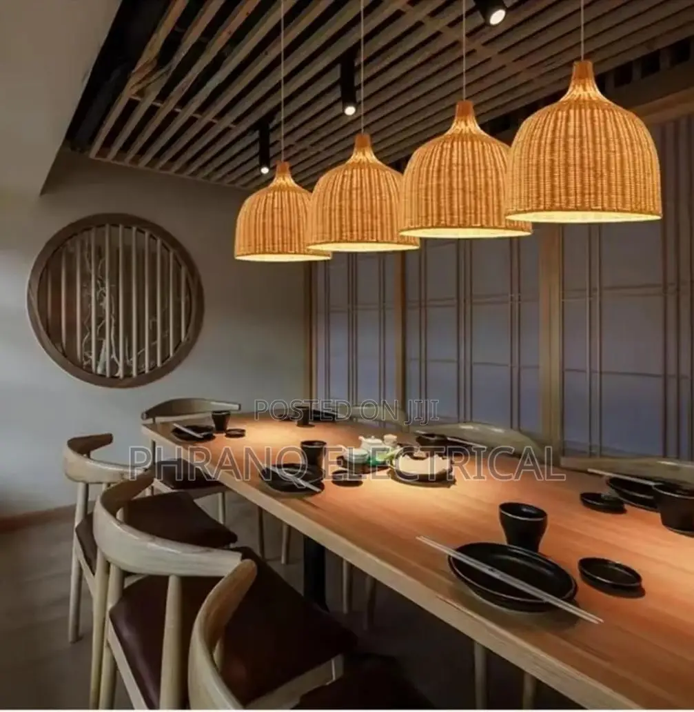Rattan Pendant Lights Bamboo Lantern Pendant Lamp