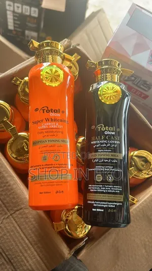 Total Glow Super Whitening / Half Cast Toning Milk Body Lotion