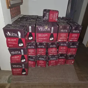 25 Boxes of Veleta Non-Alcoholic Red Sparkling Wine