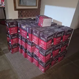 25 Boxes of Veleta Non-Alcoholic Red Sparkling Wine