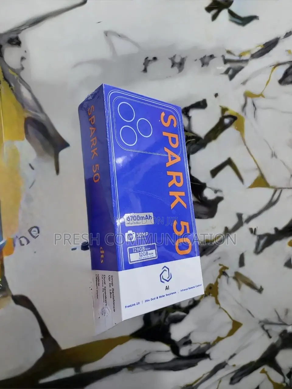 New Tecno Spark 50 128 GB Blue