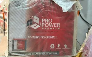 Pro Power Premium 12/240ah Tubular Battery