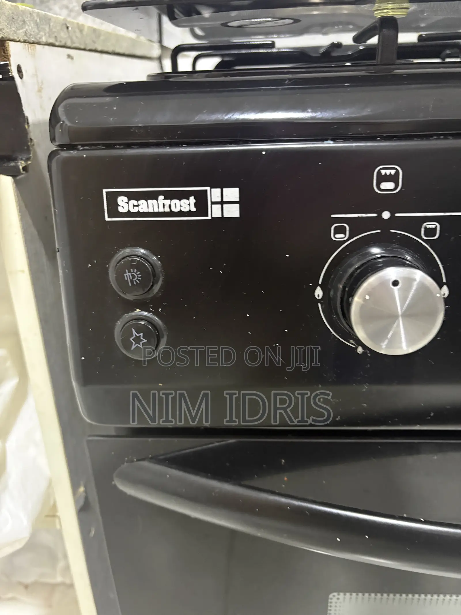 Scanfrost Electric Gas Cooker