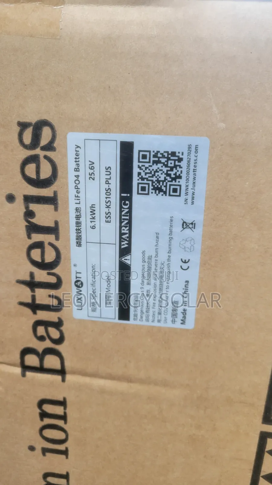 Luxwott 6kwh 24v Lithium Battery
