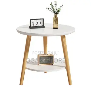 Modern 2-Tier Side Table
