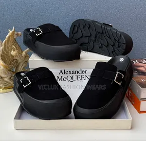 Alexander McQueen Luxury Men Half Shoe