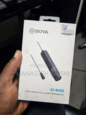 BOYA Lavalier Condenser Microphone