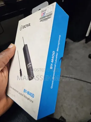 BOYA Lavalier Condenser Microphone