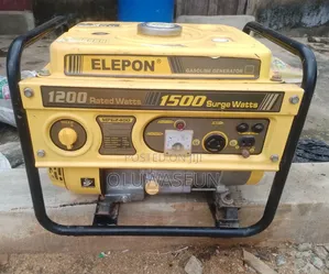 Elepon Gasoline Generator (1.2 KVA) (Mpg2400)