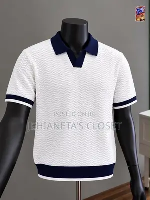 Premium Luxury Knitted Collar Shirts