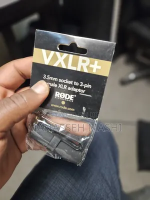 Aux Jack to XLR Adapter
