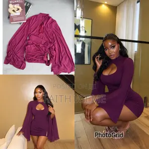New in Butterfly Open Chest Dress Size; SML