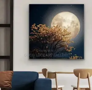 Full Moon Canvas Art