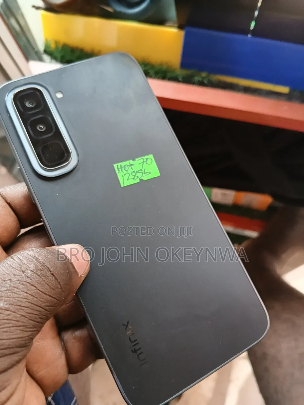 Infinix Hot 70 128 GB Black