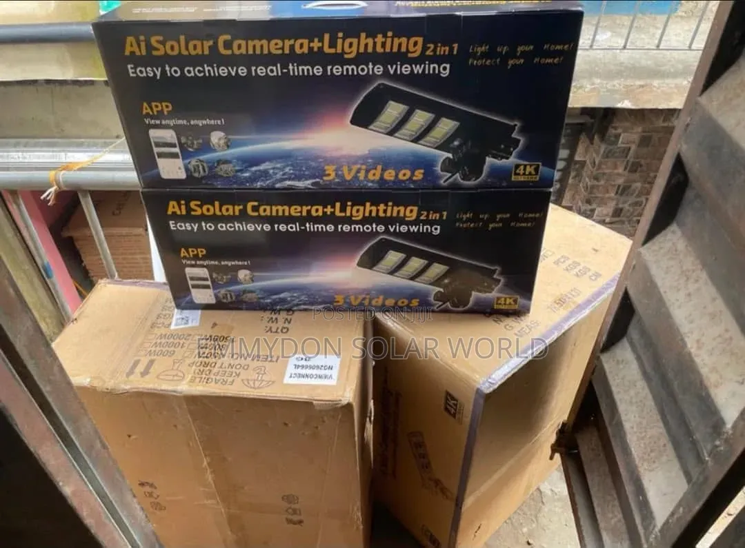 Ai Solar Camera Lighting Dual Lens