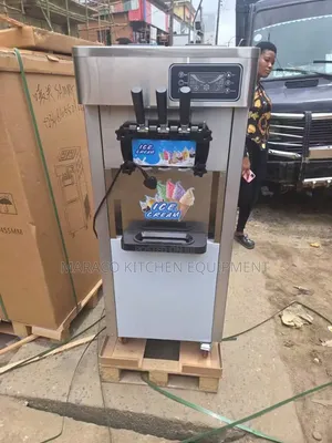 Standing Ice Cream Machine