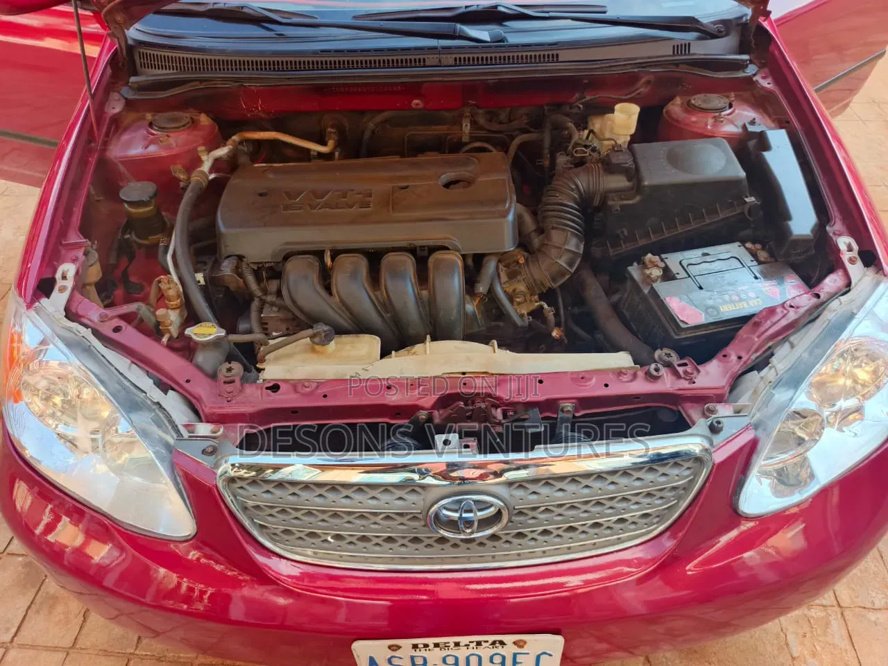 Toyota Corolla 2007 Red