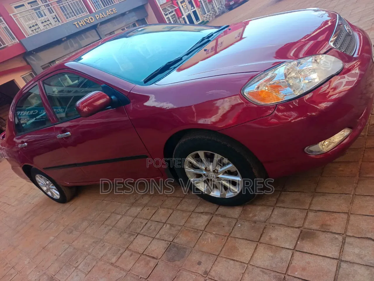 Toyota Corolla 2007 Red