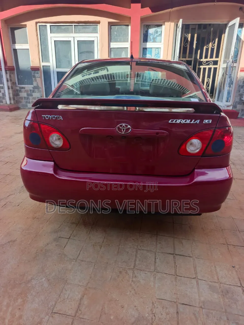 Toyota Corolla 2007 Red