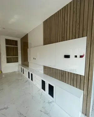 TV Console With Panels