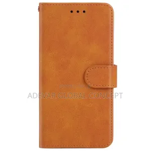 Leather Phone Case Pouch for UMIDIGI A11 Pro Max - (Brown)