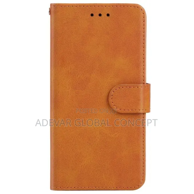 Leather Phone Case Pouch for UMIDIGI A11 Pro Max - (Brown)