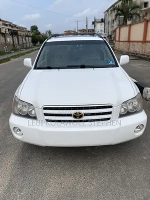 Toyota Highlander Limited V6 AWD 2002 White