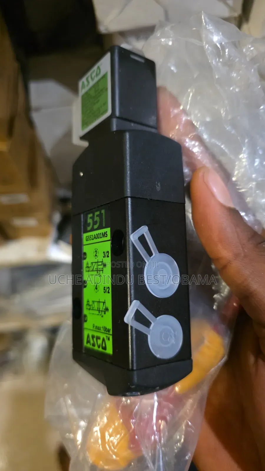 Asco Solenoid Valve for Actuator 1/4" Thread