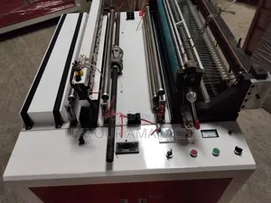 Single Deck Nylon Cutting and Sealing Machine