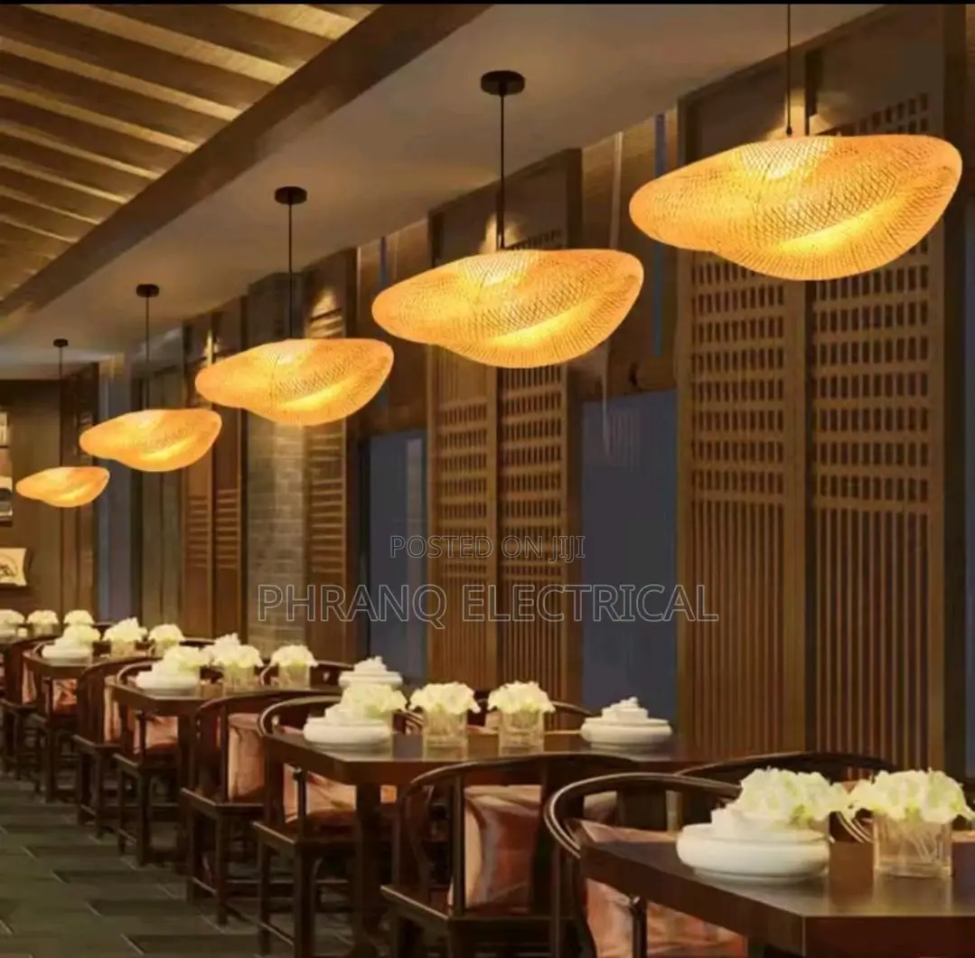 Bamboo Hand Weaving Pendant Lights