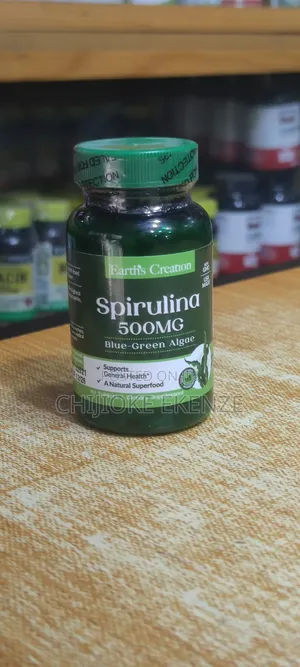 Earth's Creation Spirulina 500mg X 60 Tablets