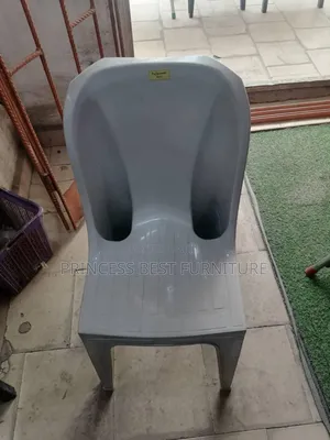 Ash Armless Plastic Chair