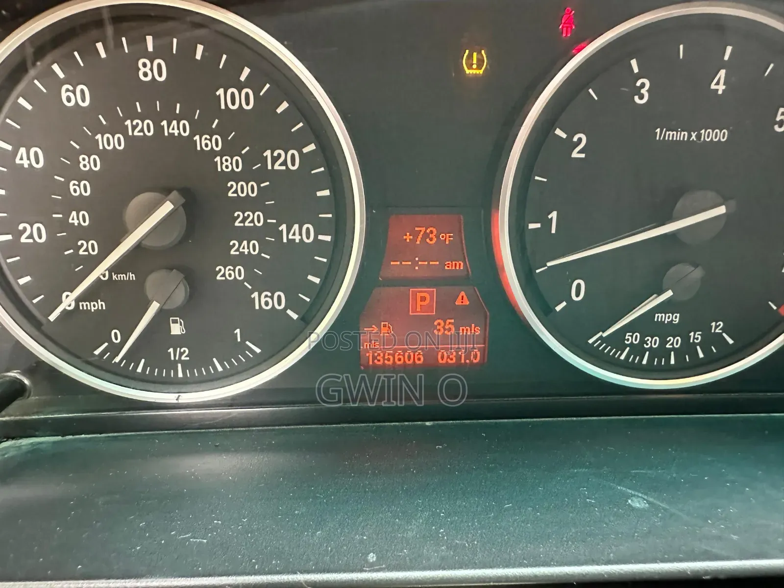 BMW 528i 2008 Gray
