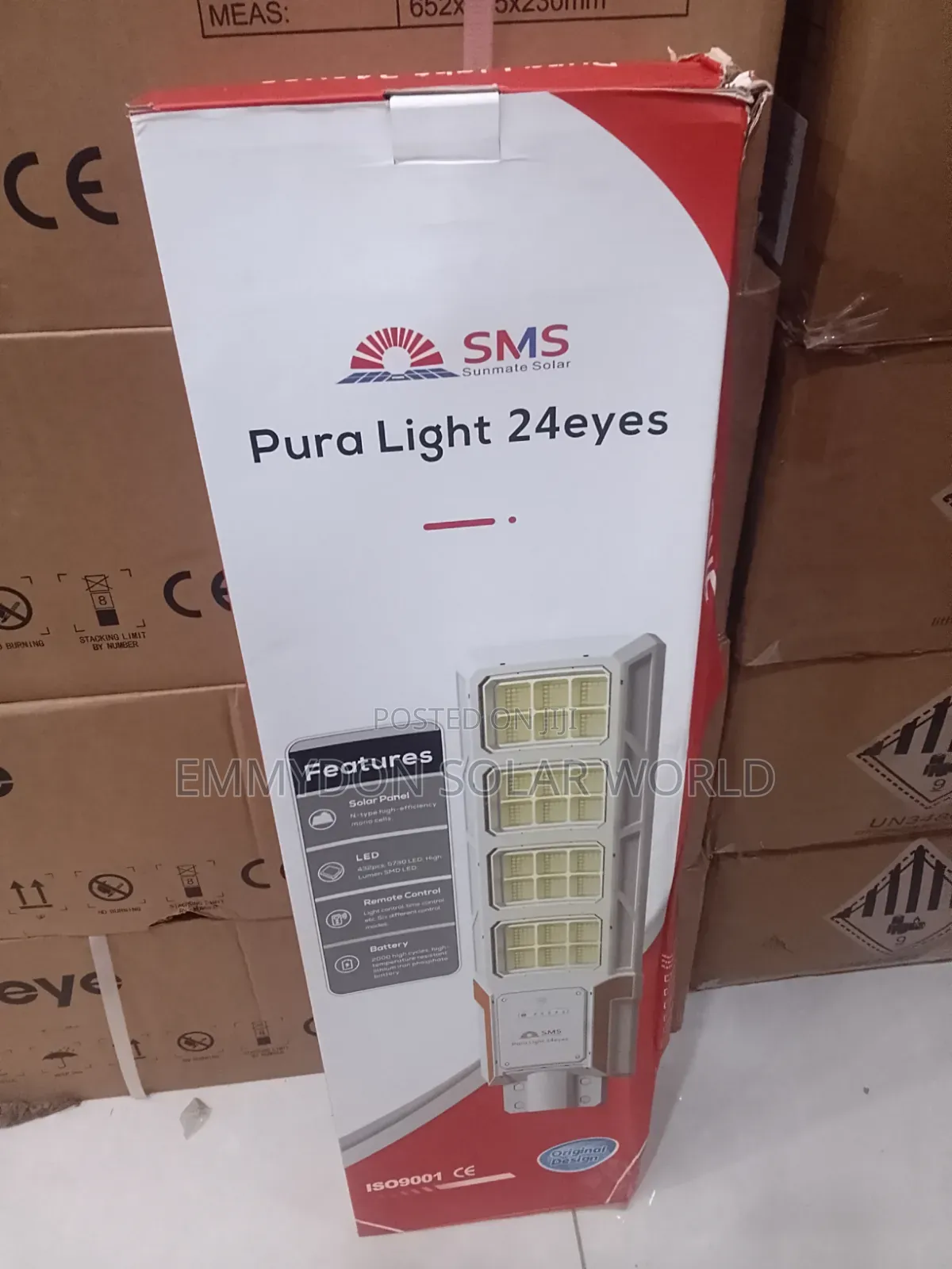 SMS Solar Streets Lights 24 Eyes
