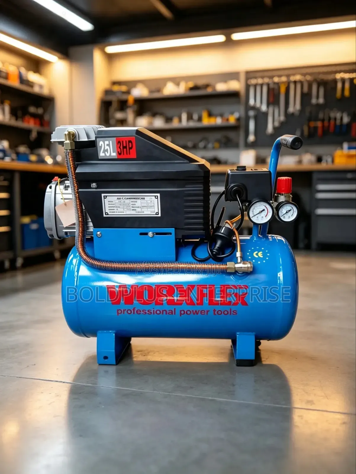25 Litre 2hp Air Compressor Machine