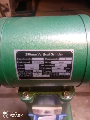 10 Inches 380 Volt Standing Bench Grinder Machine