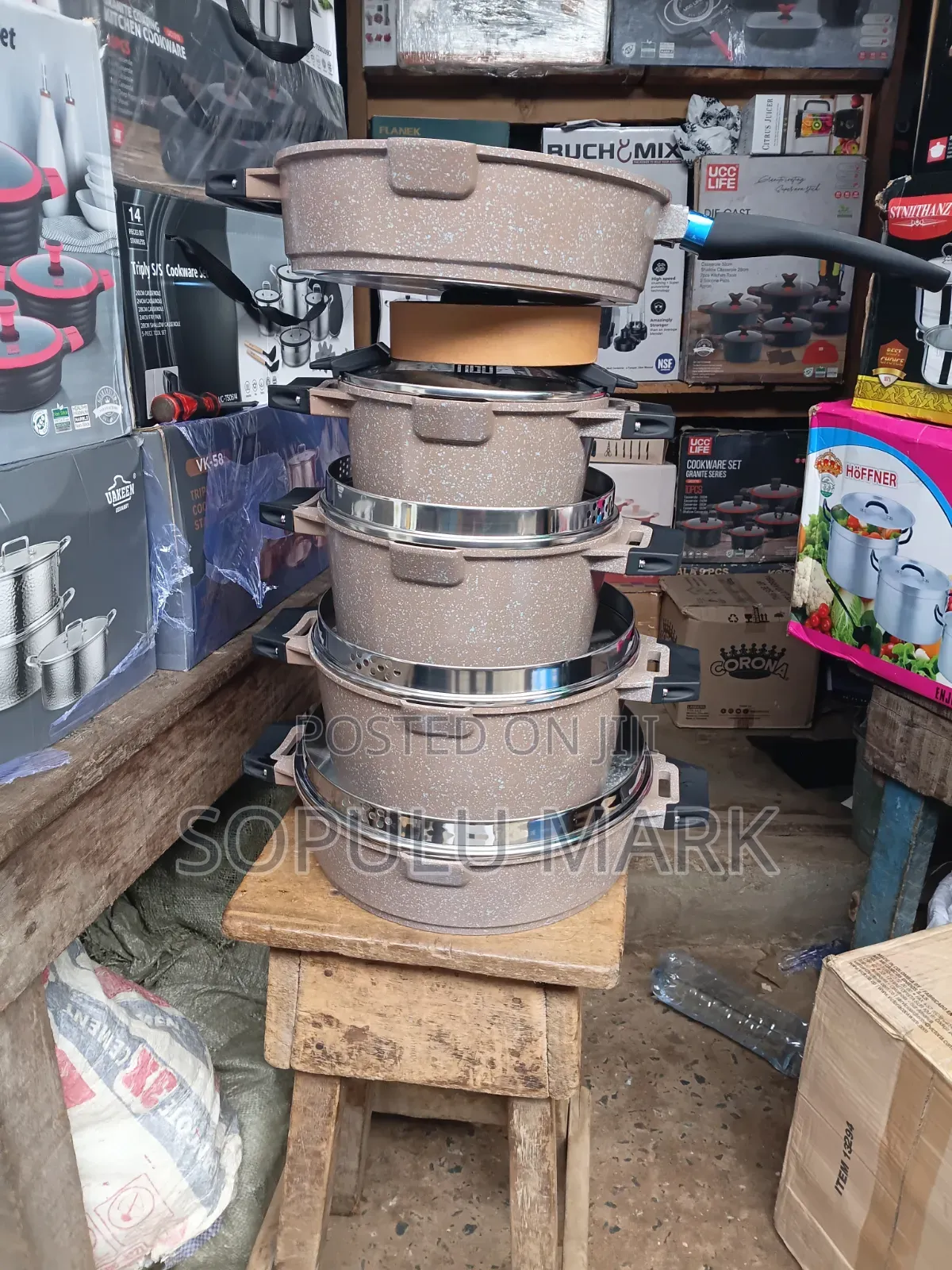 The Scratch Proof MGC Granite Cookware