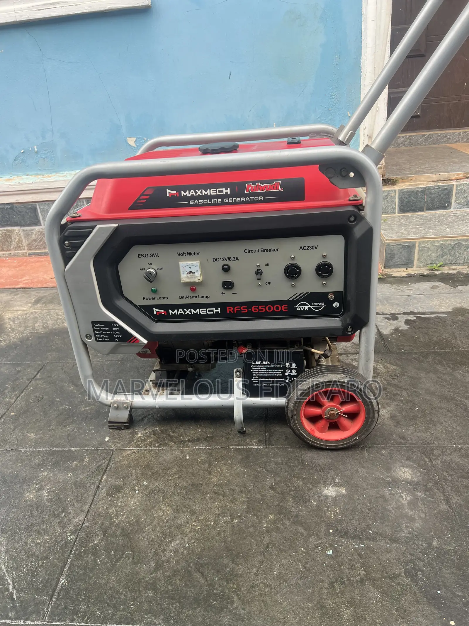 5.5kva Maxmech Generator