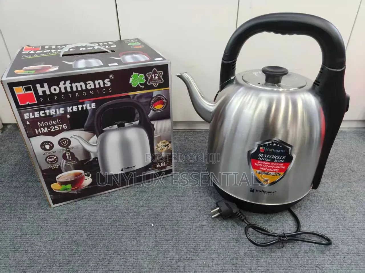 6.8L Hoffmans Electric Kettle