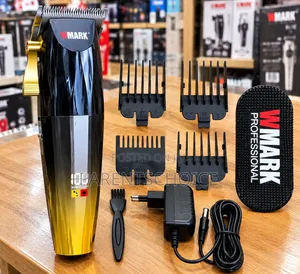 WMARK Male NG-222 Digital Display Taper Lever Cordless Hair Clippers