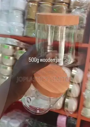 500g Foreign Cup Wooden Cover
