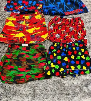 Men's Printed Boxer Shorts Set (5-Piece)