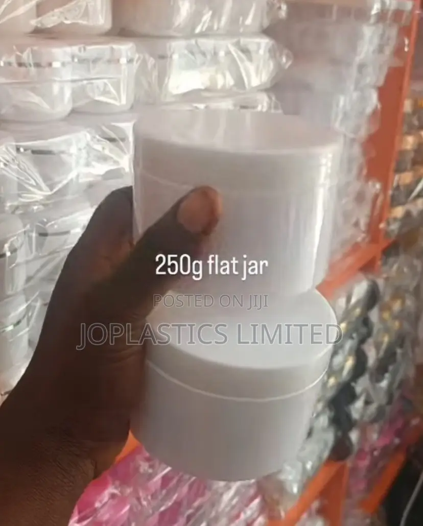 250g Flat Jar