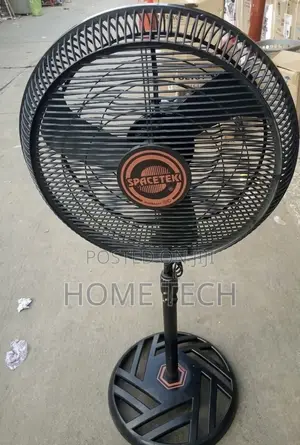 OX Spacetek 18-Inch Heavy Duty Standing Fan With Adjustable Heights