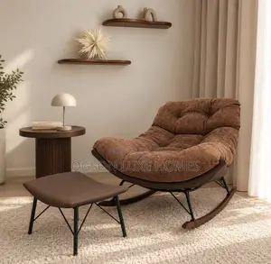 New Luxury Accent Chair With Footrest